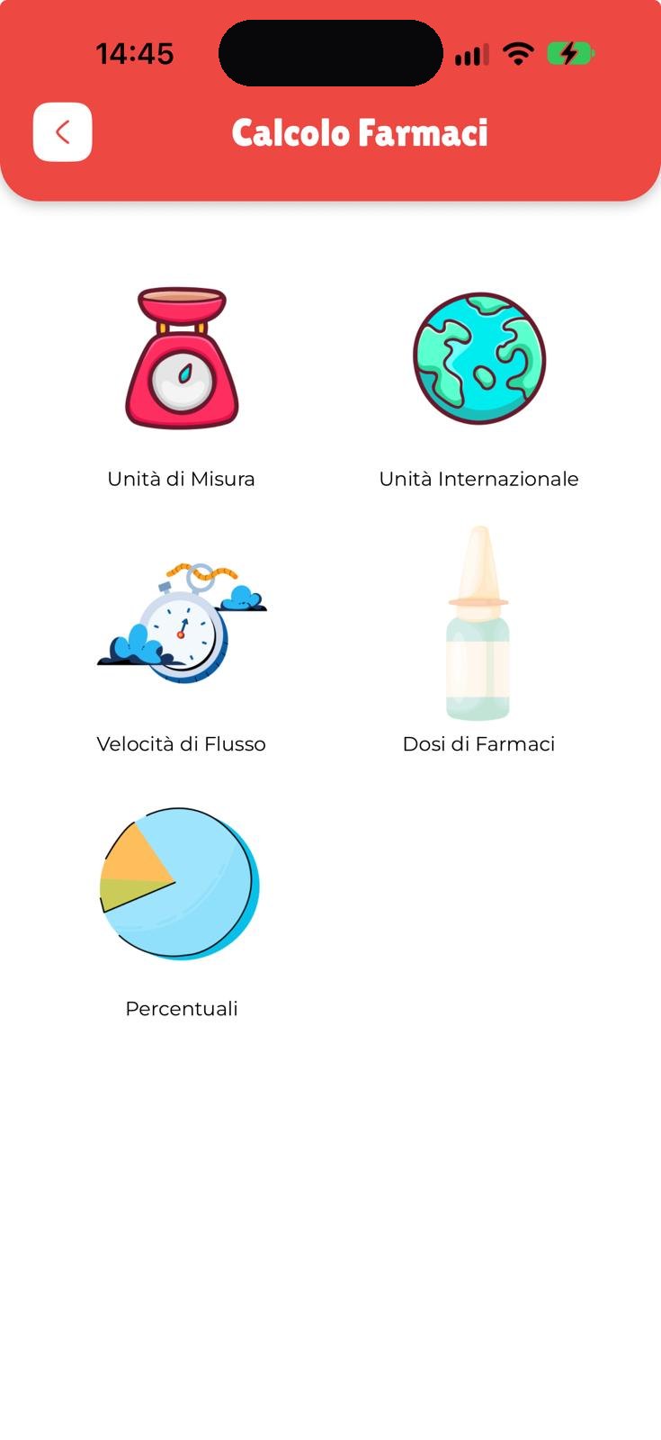 App NurseLife: i cinque calcolatori