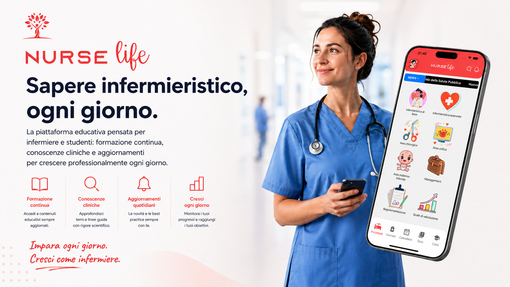NurseLife — Sapere infermieristico, ogni giorno